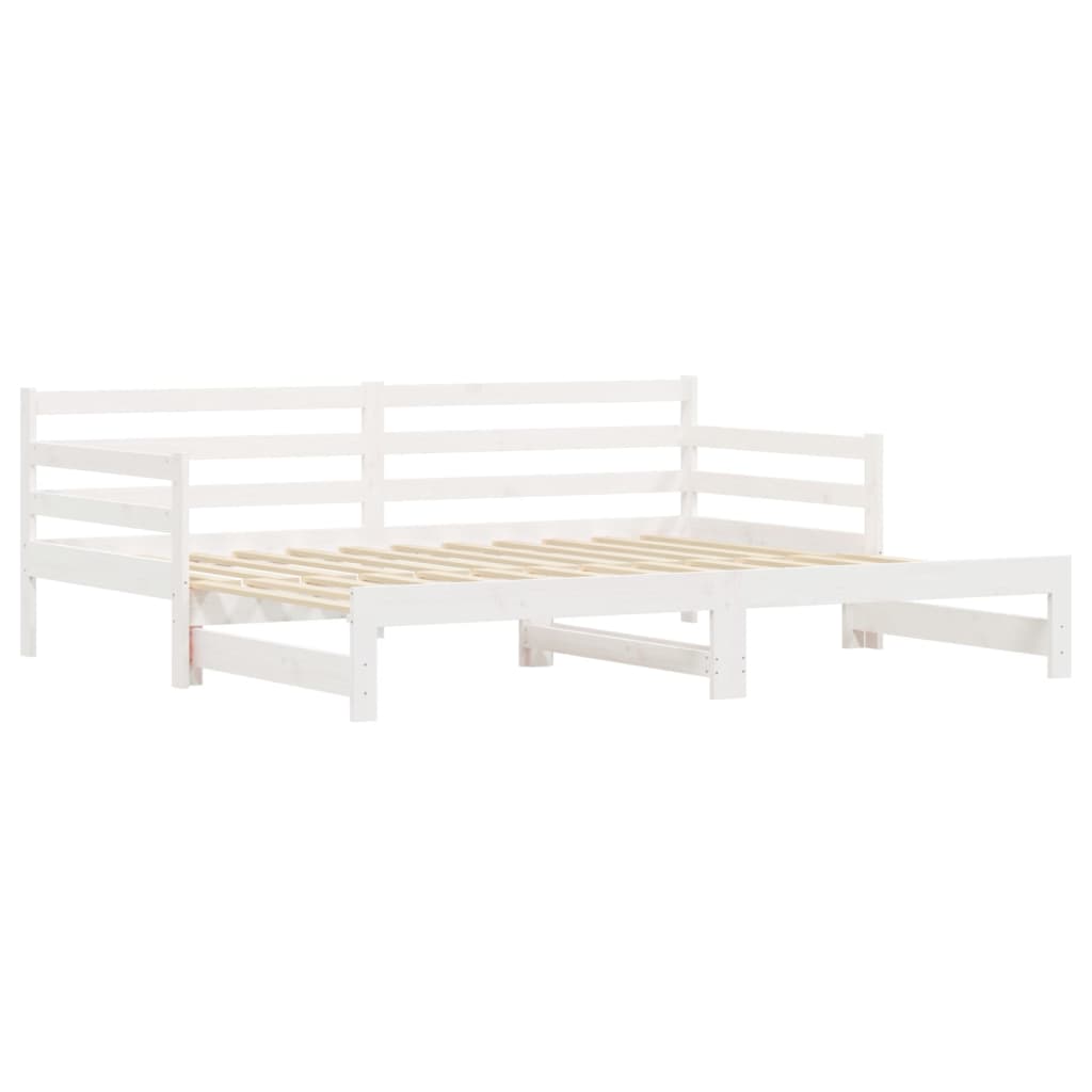 8721012122741_g_en_hd_1 vidaXL Daybed with Trundle without Mattress White 90x190 cm Solid Wood - Image 3