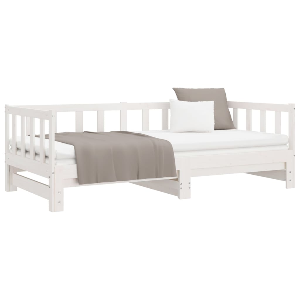 8721012122833_g_en_hd_3 vidaXL Day Bed with Trundle without Mattress White 90x190 cm Solid Wood - Image 5