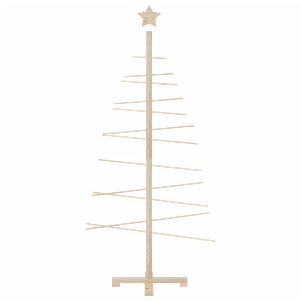 8721012133440_g_en_hd_1 vidaXL Wooden Christmas Tree for Decoration 150 cm Solid Wood Pine - Image 3