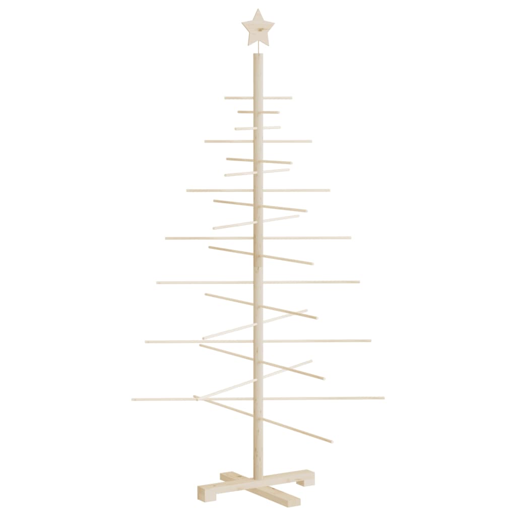 8721012133440_g_en_hd_3 vidaXL Wooden Christmas Tree for Decoration 150 cm Solid Wood Pine - Image 5