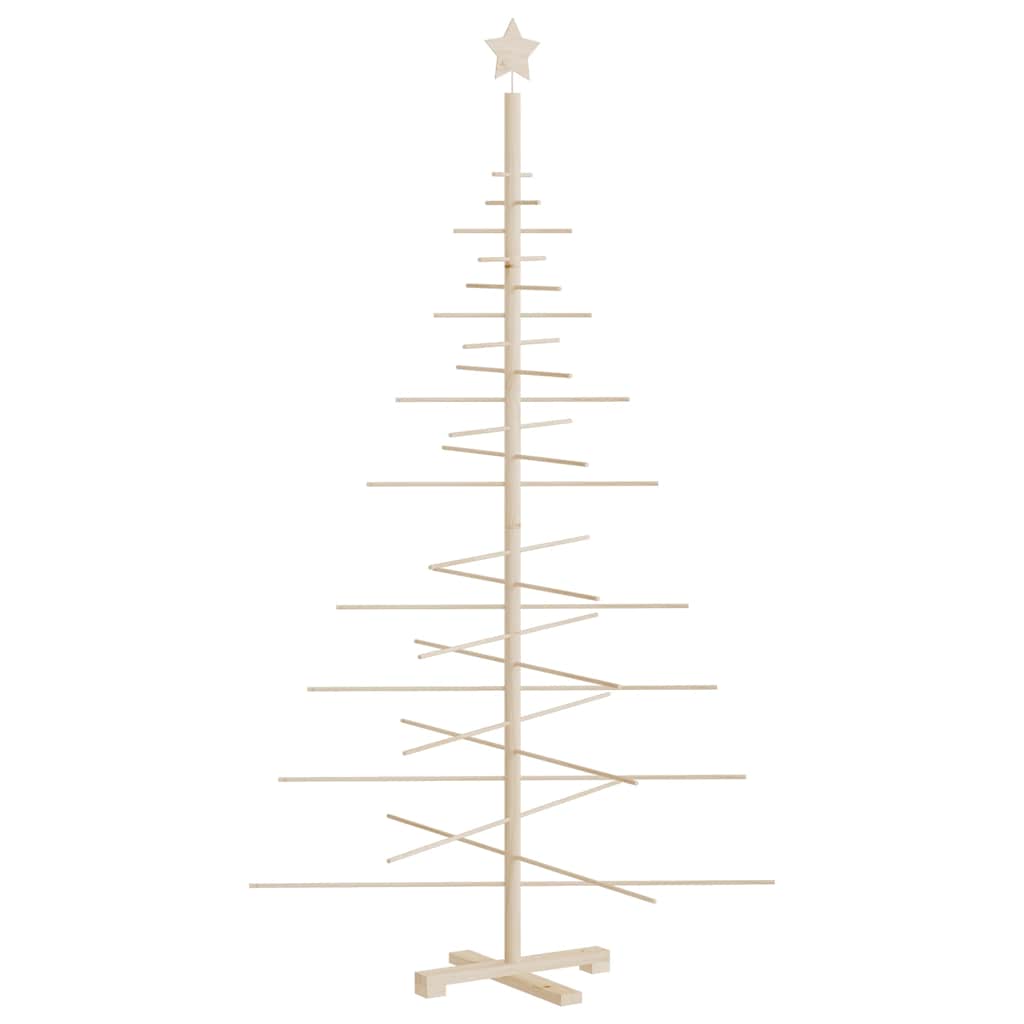 8721012133457_a_en_hd_1 vidaXL Wooden Christmas Tree for Decoration 180 cm Solid Wood Pine - Image 2
