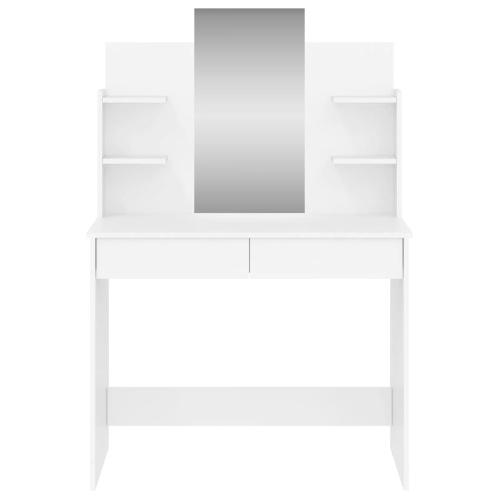 8721012134102_g_en_hd_2 vidaXL Dressing Table with Mirror White 96x39x142 cm - Image 5