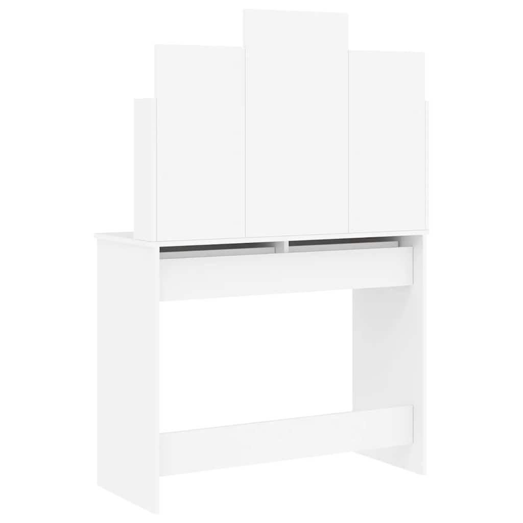 8721012134102_g_en_hd_5 vidaXL Dressing Table with Mirror White 96x39x142 cm - Image 8