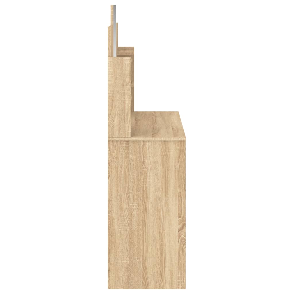 8721012134126_g_en_hd_4 vidaXL Dressing Table with Mirror Sonoma Oak 96x39x142 cm - Image 7