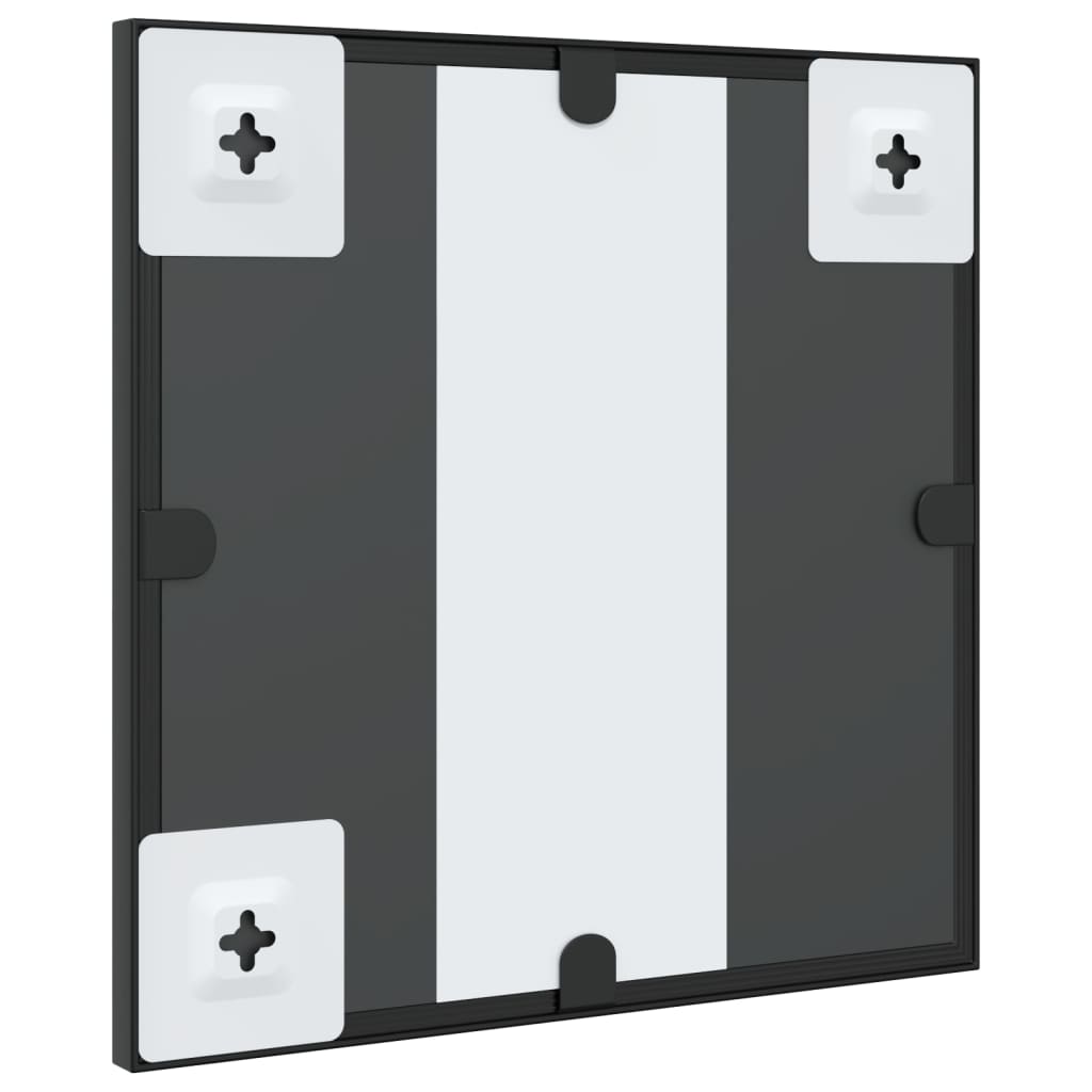 8721012134898_g_en_hd_3 vidaXL Wall Mirror Black 30x30 cm Square Iron - Image 5