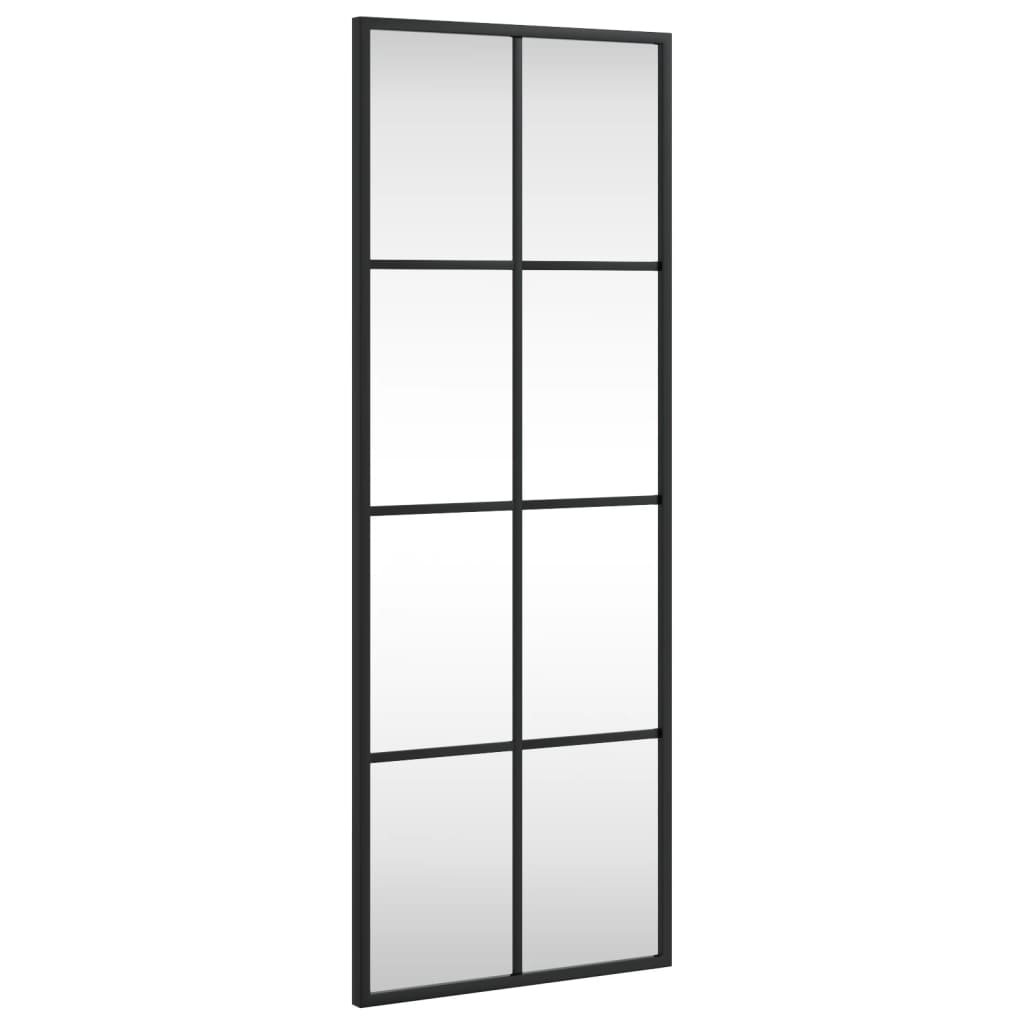 8721012134997_a_en_hd_1 vidaXL Wall Mirror Black 30x80 cm Rectangle Iron - Image 2