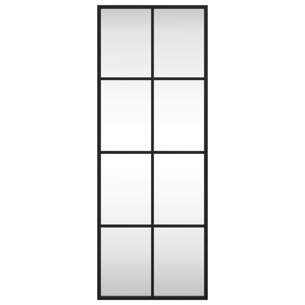 8721012134997_g_en_hd_1 vidaXL Wall Mirror Black 30x80 cm Rectangle Iron - Image 3