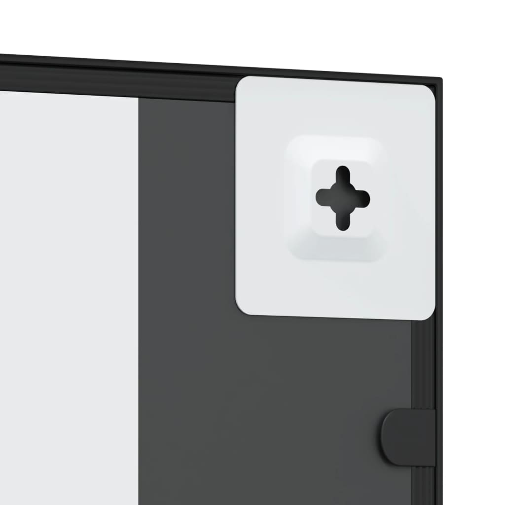 8721012134997_g_en_hd_4 vidaXL Wall Mirror Black 30x80 cm Rectangle Iron - Image 6