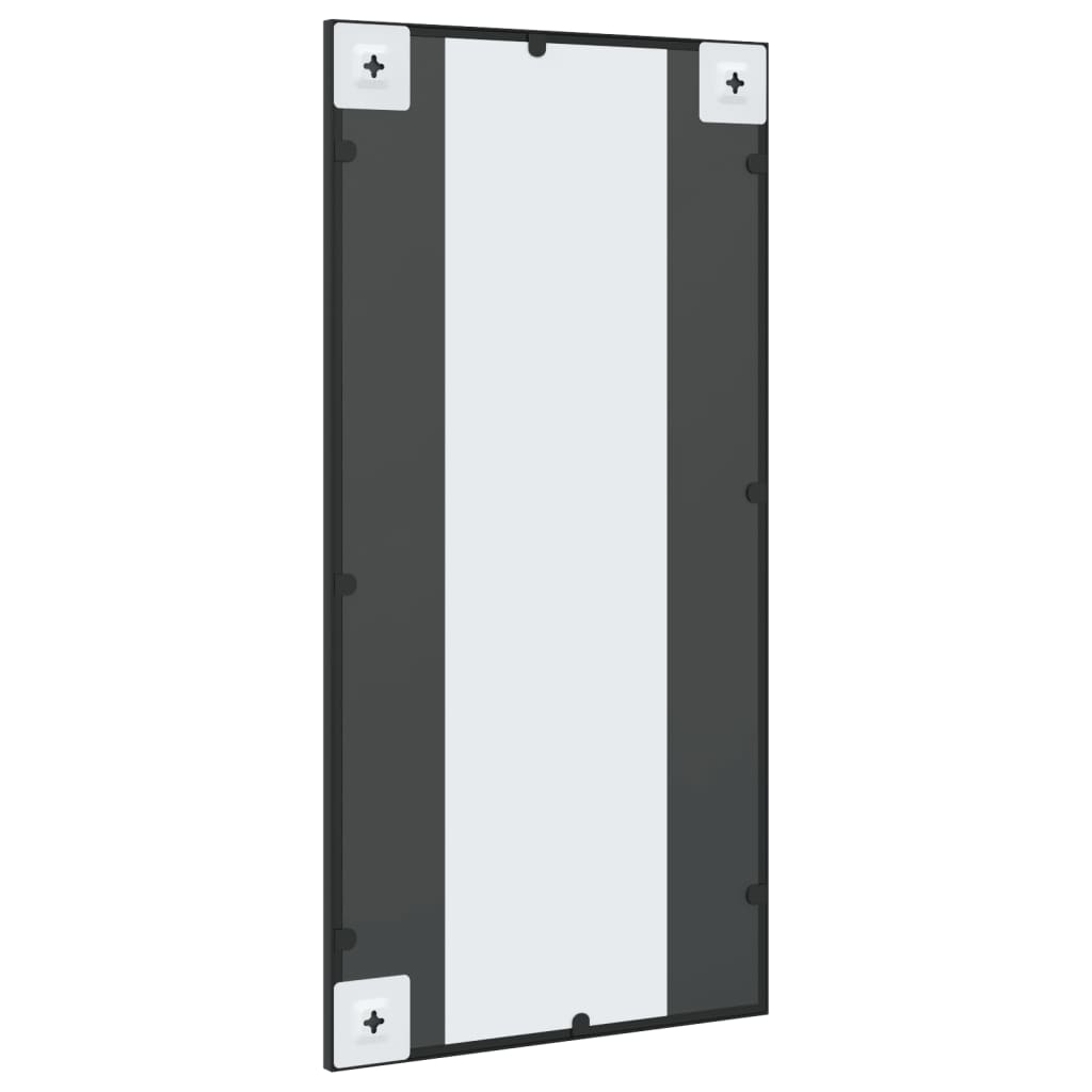 8721012135017_g_en_hd_3 vidaXL Wall Mirror Black 40x80 cm Rectangle Iron - Image 5