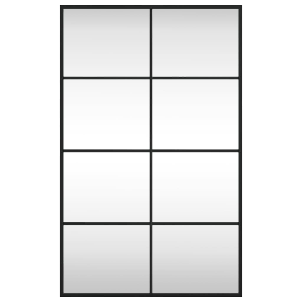 8721012135055_g_en_hd_1 vidaXL Wall Mirror Black 50x80 cm Rectangle Iron - Image 3