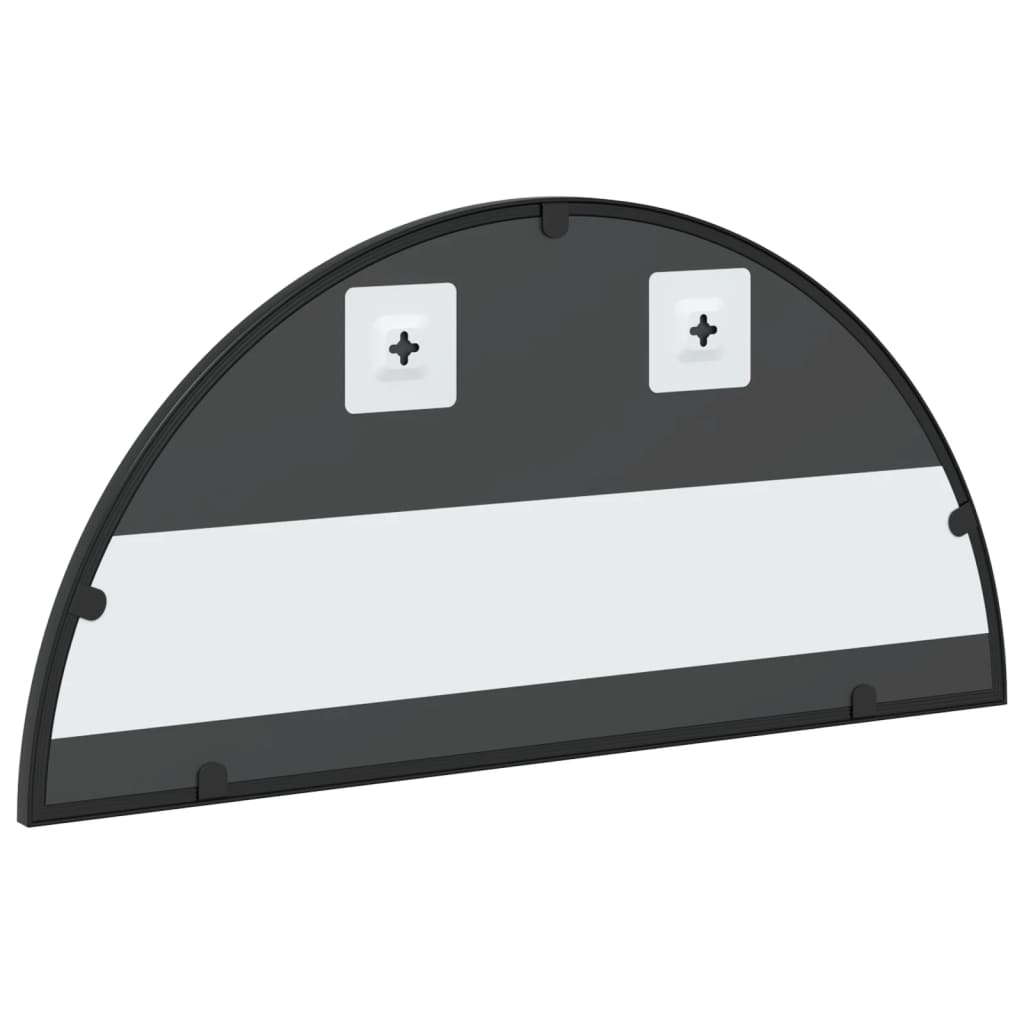 8721012135079_g_en_hd_3 vidaXL Wall Mirror Black 60x30 cm Arch Iron - Image 5