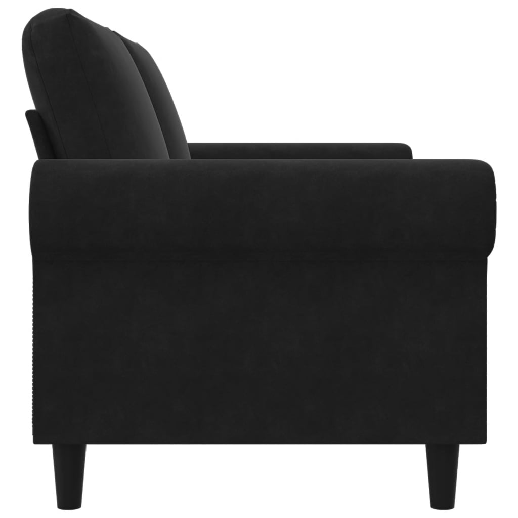 8721012136199_g_en_hd_3 vidaXL 2-Seater Sofa Black 140 cm Velvet - Image 5