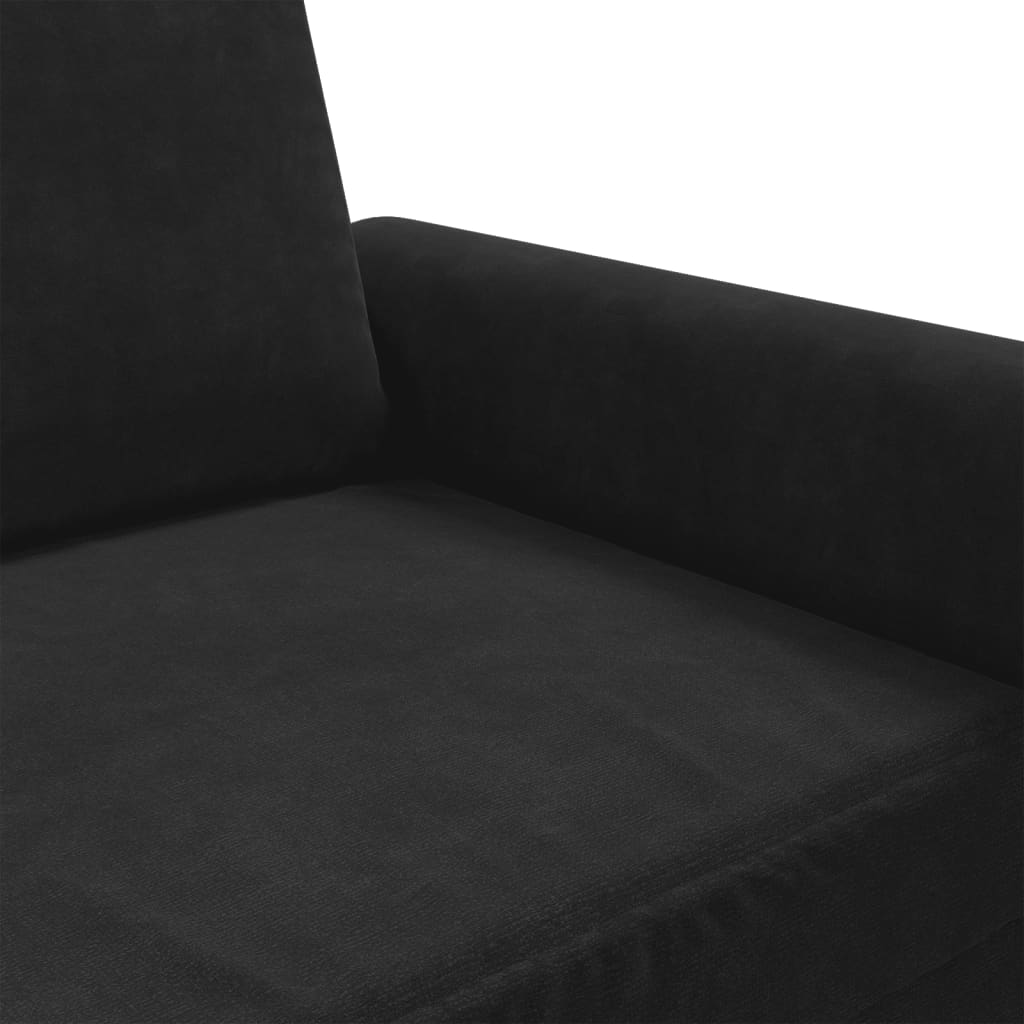 8721012136199_g_en_hd_5 vidaXL 2-Seater Sofa Black 140 cm Velvet - Image 7