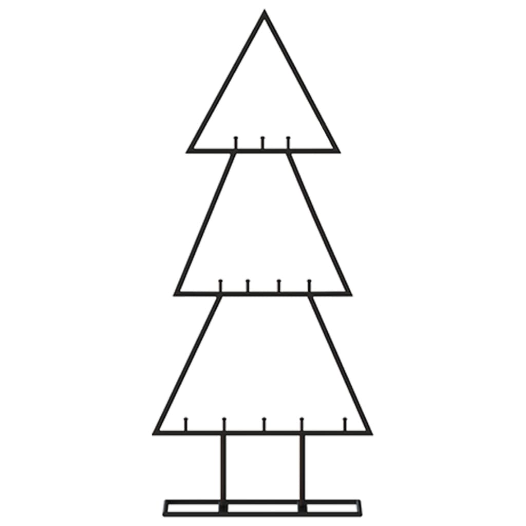 8721012137011_g_en_hd_1 vidaXL Metal Christmas Tree for Decoration Black 60 cm - Image 3