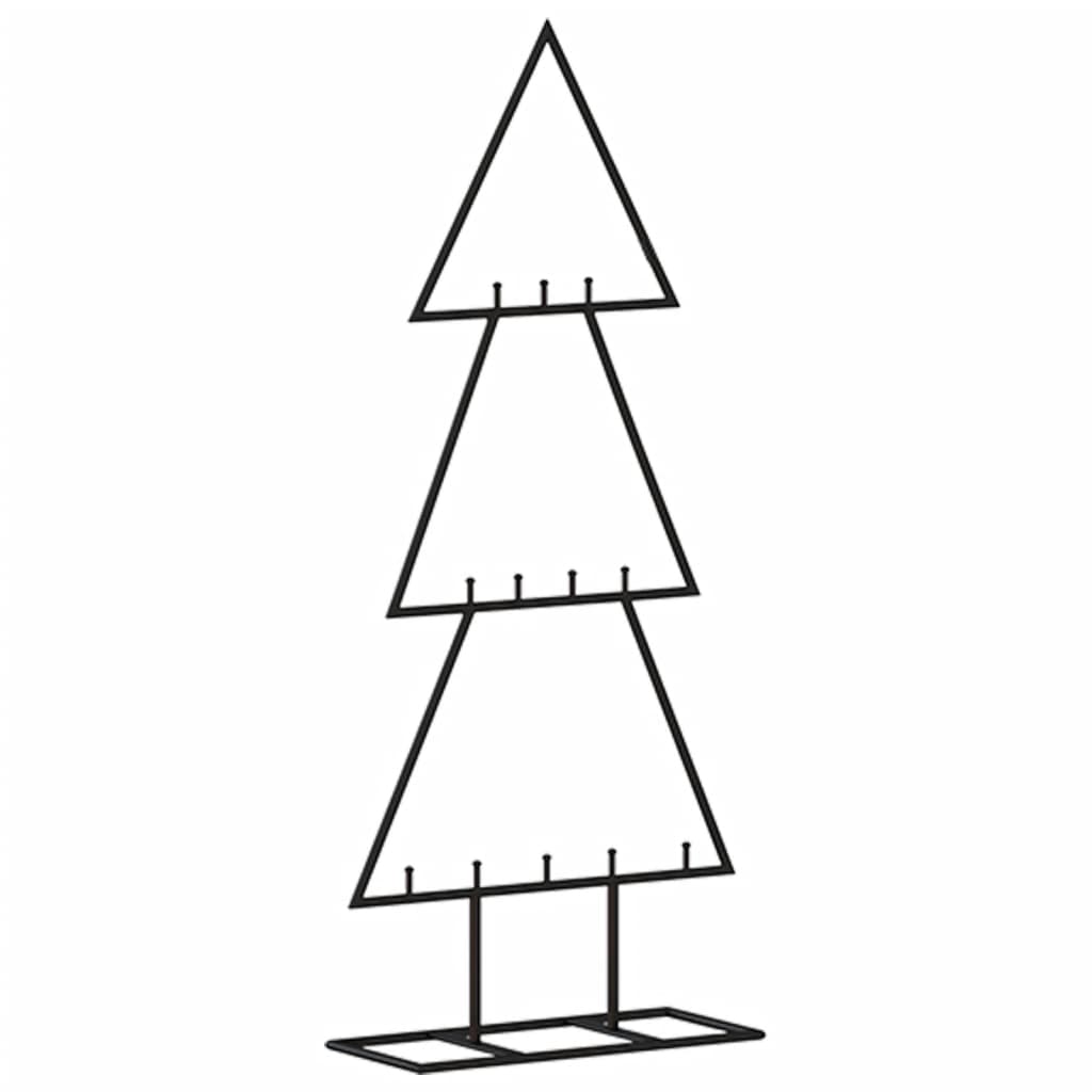 8721012137011_g_en_hd_3 vidaXL Metal Christmas Tree for Decoration Black 60 cm - Image 5