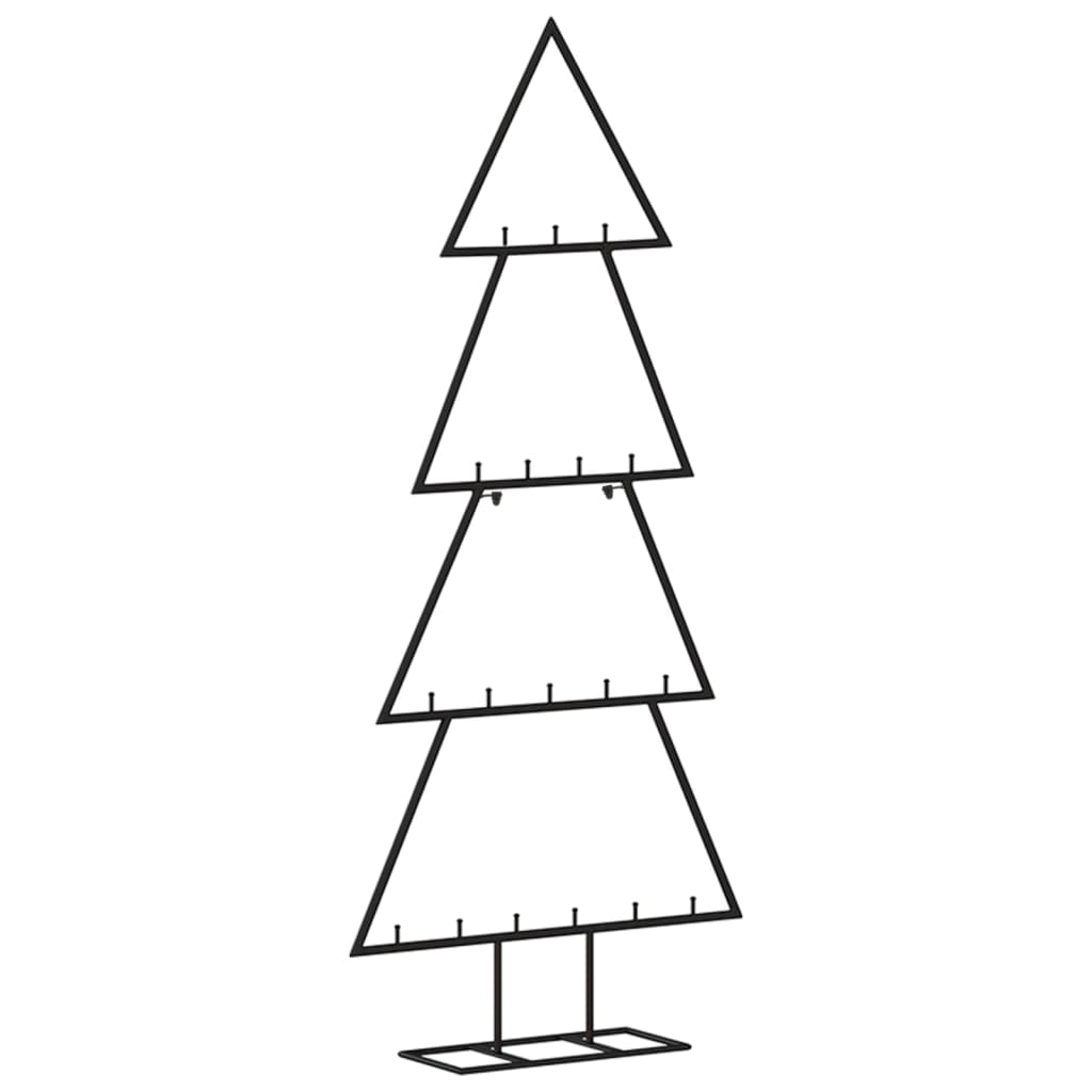8721012137028_g_en_hd_3 vidaXL Metal Christmas Tree for Decoration Black 90 cm - Image 5