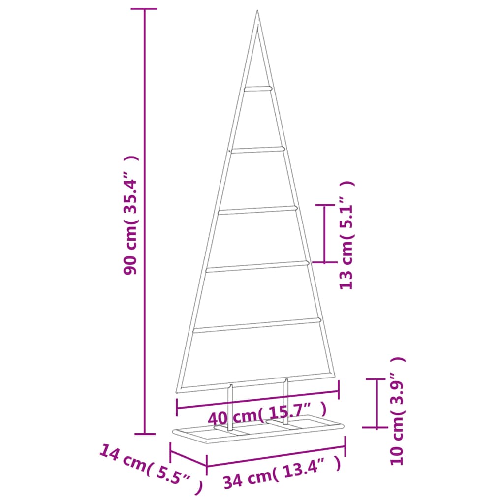 8721012137059_g_en_hd_5 vidaXL Metal Christmas Tree for Decoration Black 90 cm - Image 7