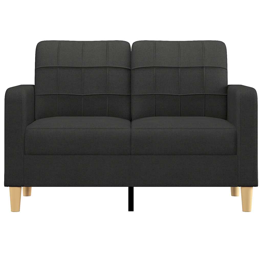 8721012138131_g_en_hd_1 vidaXL 2-Seater Sofa Black 120 cm Fabric - Image 3
