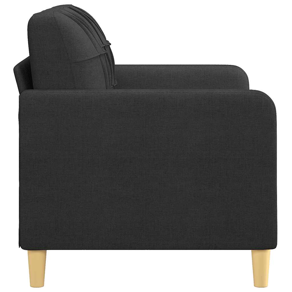 8721012138131_g_en_hd_2 vidaXL 2-Seater Sofa Black 120 cm Fabric - Image 4