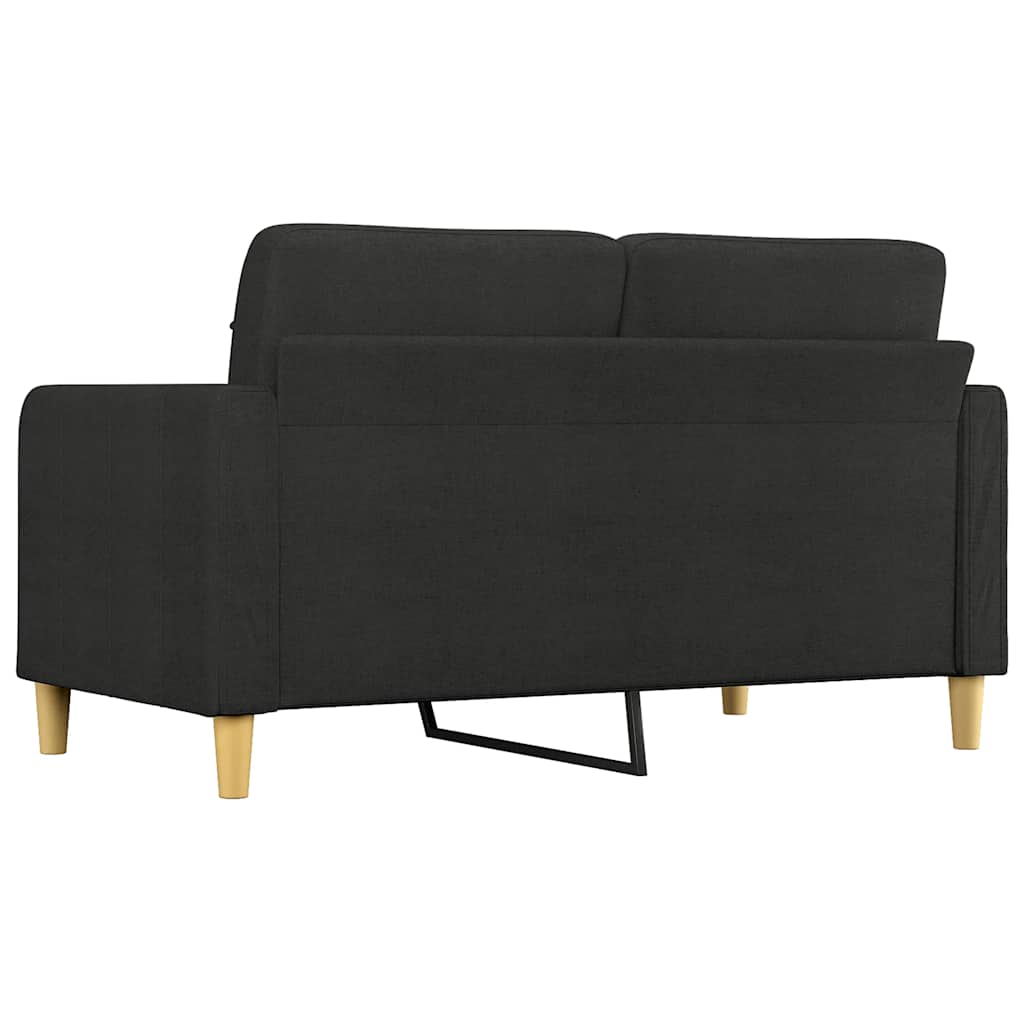 8721012138216_g_en_hd_3 vidaXL 2-Seater Sofa Black 140 cm Fabric - Image 5