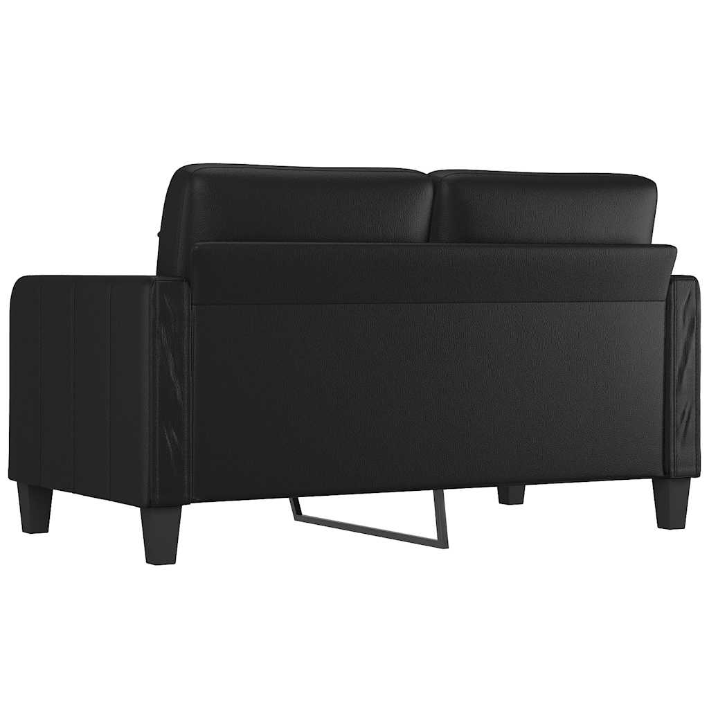8721012138438_g_en_hd_3 vidaXL 2-Seater Sofa Black 140 cm Faux Leather - Image 5