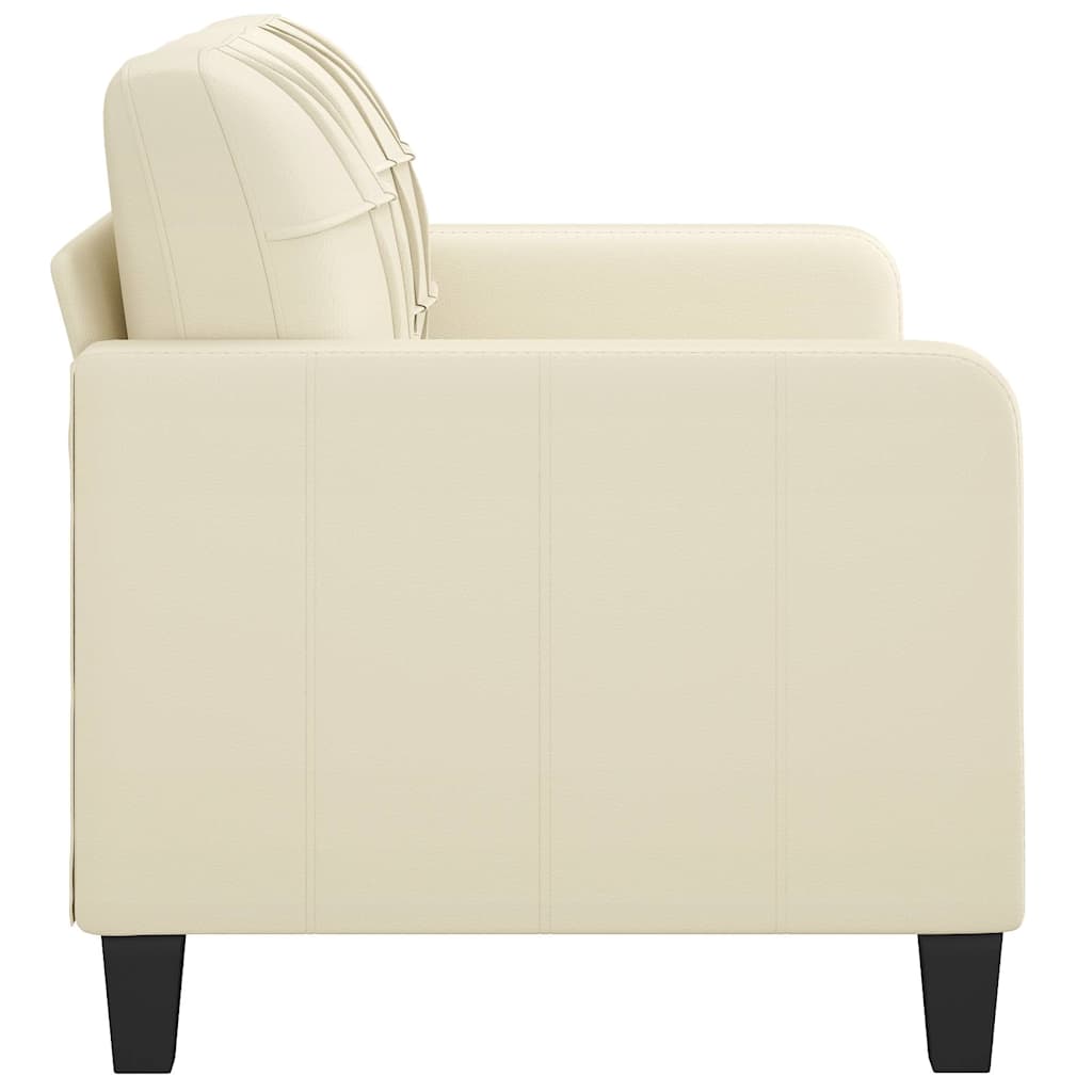 8721012138445_g_en_hd_2 vidaXL 2-Seater Sofa Cream 140 cm Faux Leather - Image 4