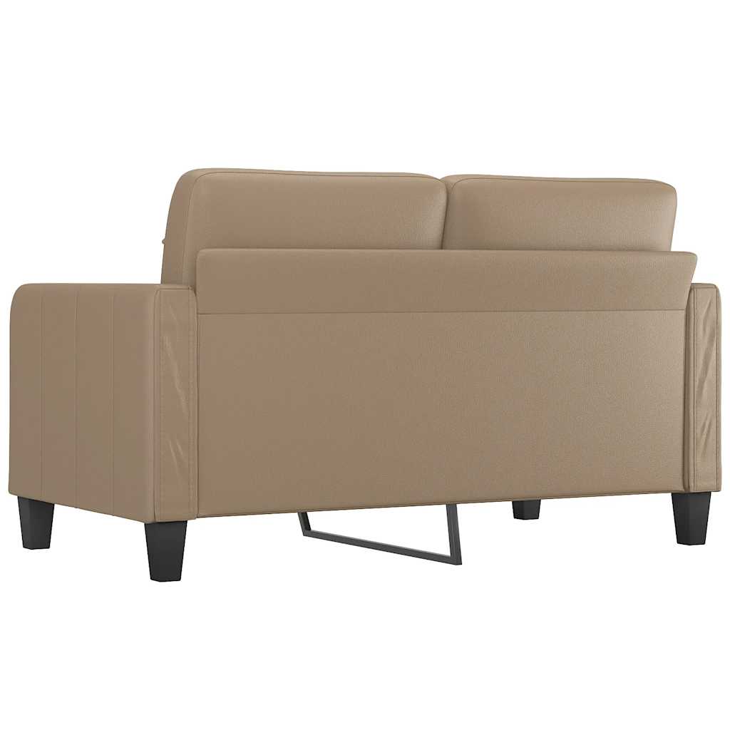 8721012138476_g_en_hd_3 vidaXL 2-Seater Sofa Cappuccino 140 cm Faux Leather - Image 5