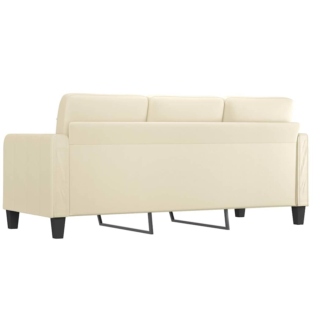 8721012138490_g_en_hd_3 vidaXL 3-Seater Sofa Cream 180 cm Faux Leather - Image 5