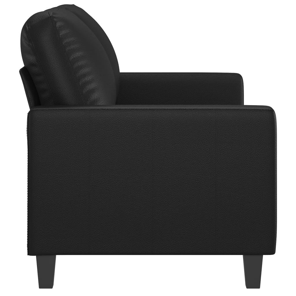 8721012138582_g_en_hd_2 vidaXL 2-Seater Sofa Black 120 cm Faux Leather - Image 4