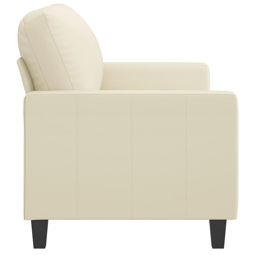 8721012138599_g_en_hd_2 vidaXL 2-Seater Sofa Cream 120 cm Faux Leather - Image 4