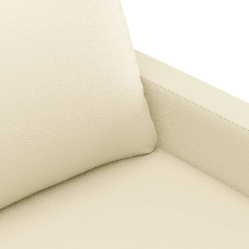 8721012138599_g_en_hd_4 vidaXL 2-Seater Sofa Cream 120 cm Faux Leather - Image 6