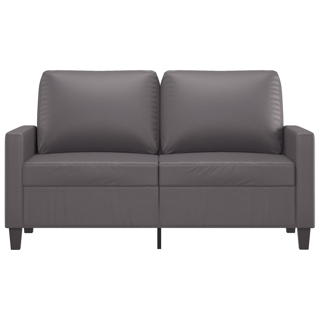 8721012138605_g_en_hd_1 vidaXL 2-Seater Sofa Grey 120 cm Faux Leather - Image 3