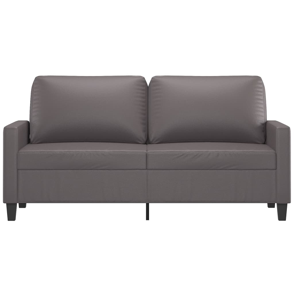 8721012138650_g_en_hd_1 vidaXL 2-Seater Sofa Grey 140 cm Faux Leather - Image 3