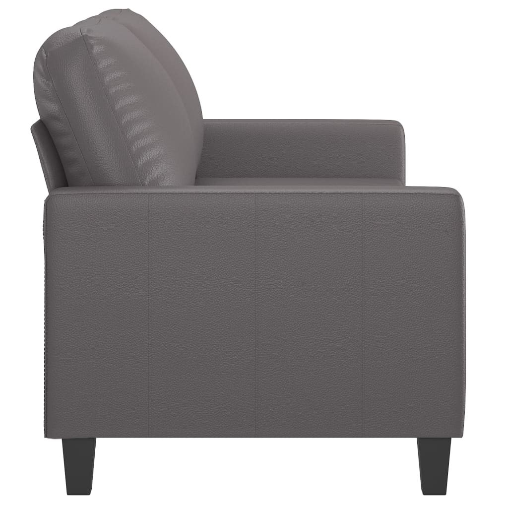 8721012138650_g_en_hd_2 vidaXL 2-Seater Sofa Grey 140 cm Faux Leather - Image 4