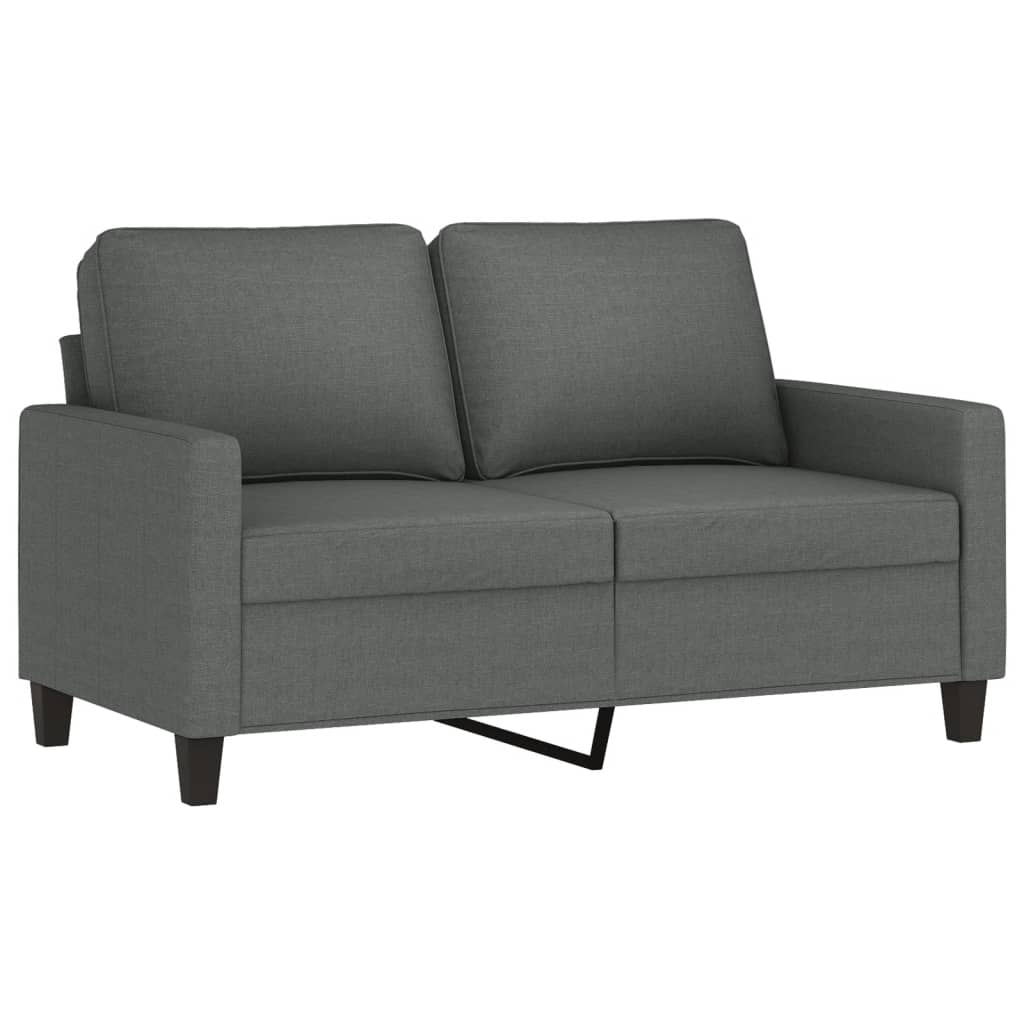 8721012138827_a_en_hd_1 vidaXL 2-Seater Sofa Dark Grey 120 cm Fabric - Image 2