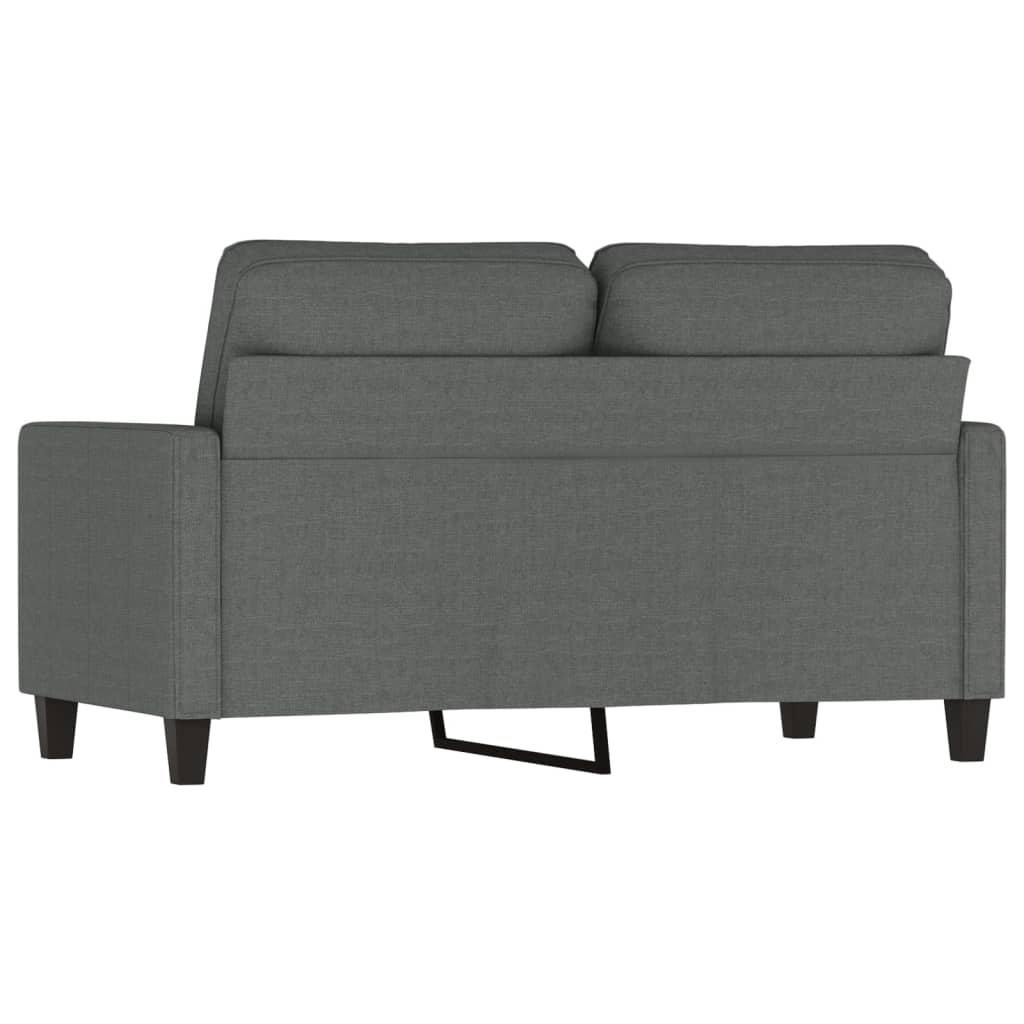 8721012138827_g_en_hd_3 vidaXL 2-Seater Sofa Dark Grey 120 cm Fabric - Image 5