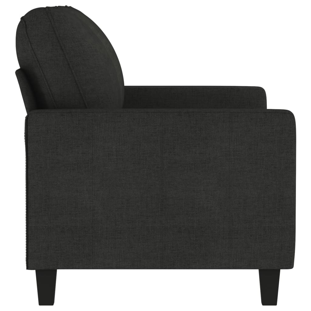 8721012138858_g_en_hd_2 vidaXL 2-Seater Sofa Black 120 cm Fabric - Image 4