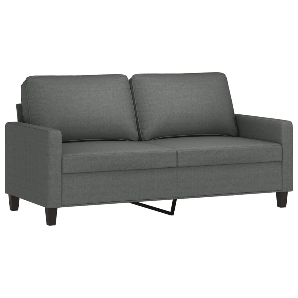 8721012138902_a_en_hd_1 vidaXL 2-Seater Sofa Dark Grey 140 cm Fabric - Image 2