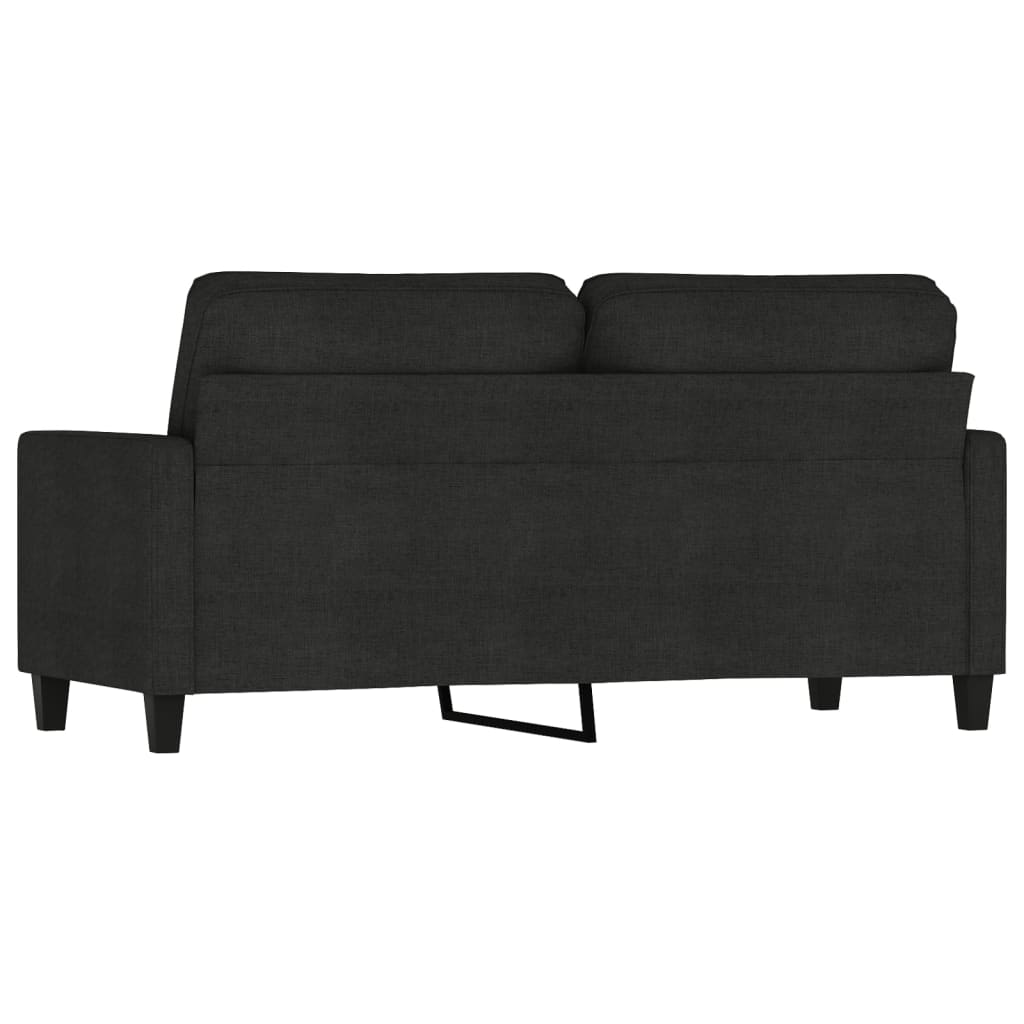 8721012138933_g_en_hd_3 vidaXL 2-Seater Sofa Black 140 cm Fabric - Image 5