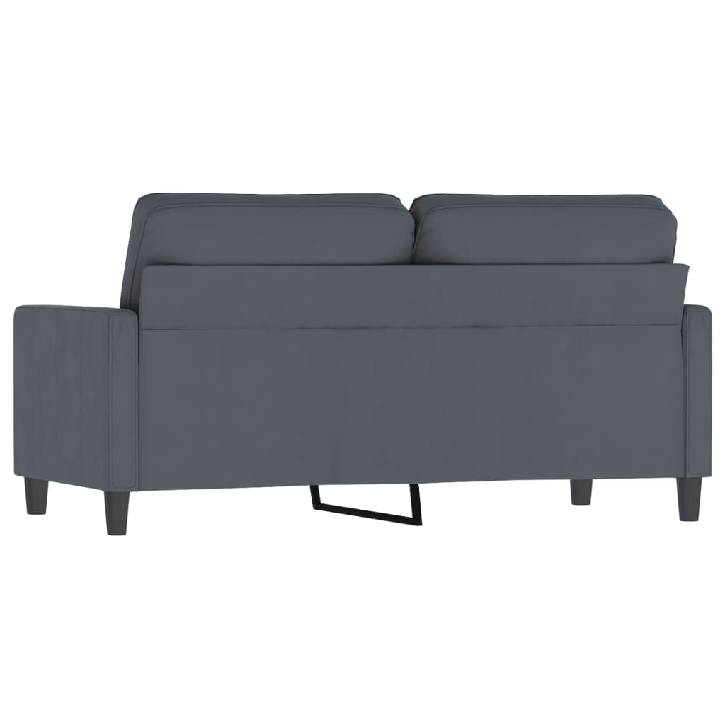 8721012139268_g_en_hd_3 vidaXL 2-Seater Sofa Dark Grey 140 cm Velvet - Image 5