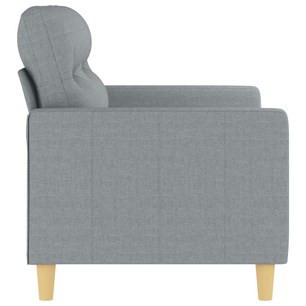 8721012139534_g_en_hd_2 vidaXL 2-Seater Sofa Light Grey 120 cm Fabric - Image 4