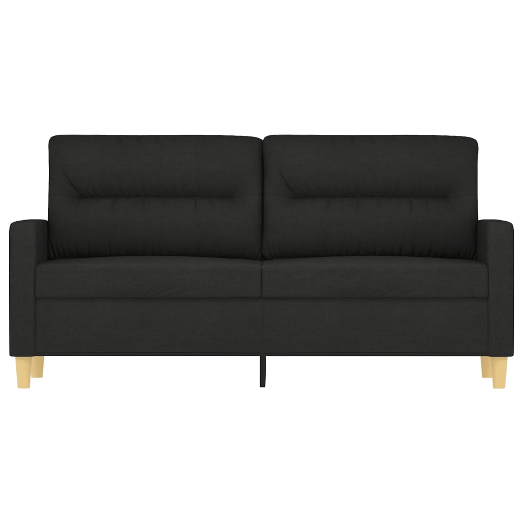 8721012139657_g_en_hd_1 vidaXL 2-Seater Sofa Black 140 cm Fabric - Image 3