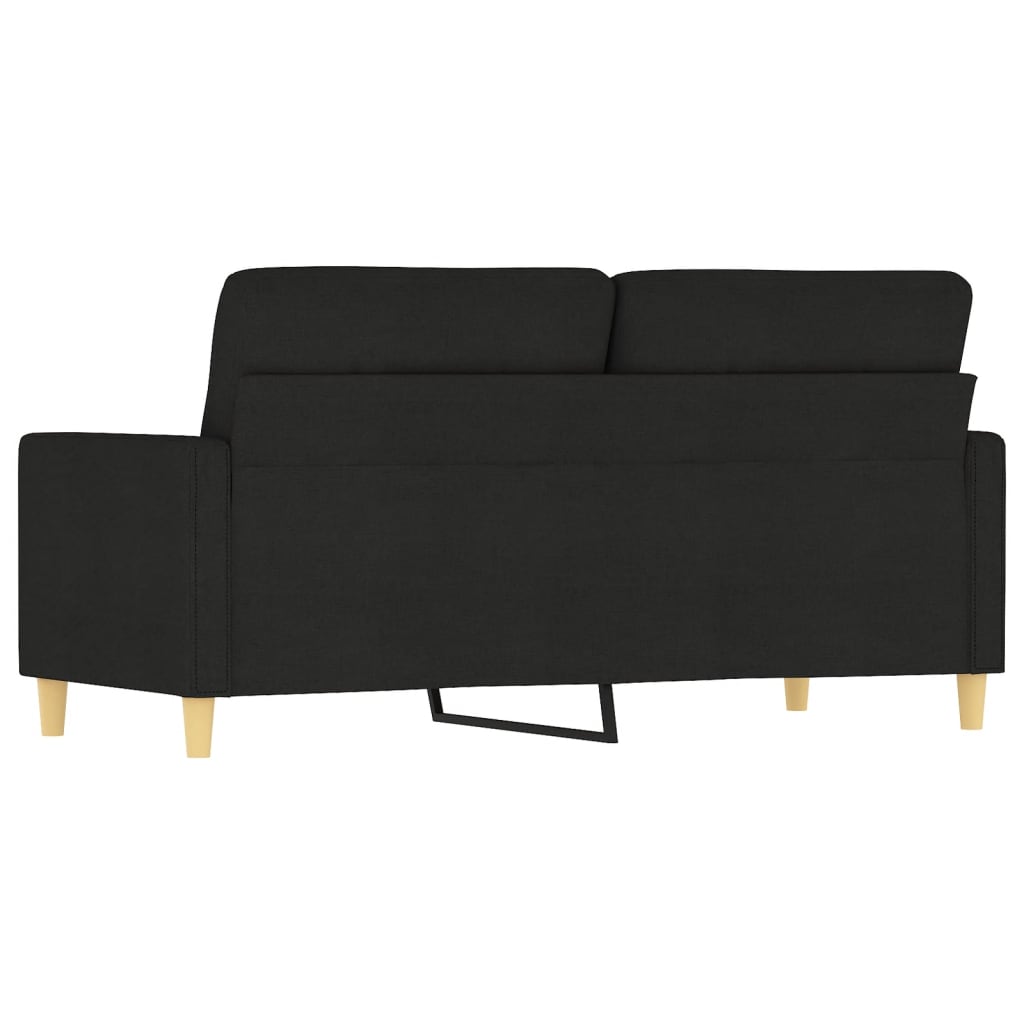 8721012139657_g_en_hd_3 vidaXL 2-Seater Sofa Black 140 cm Fabric - Image 5