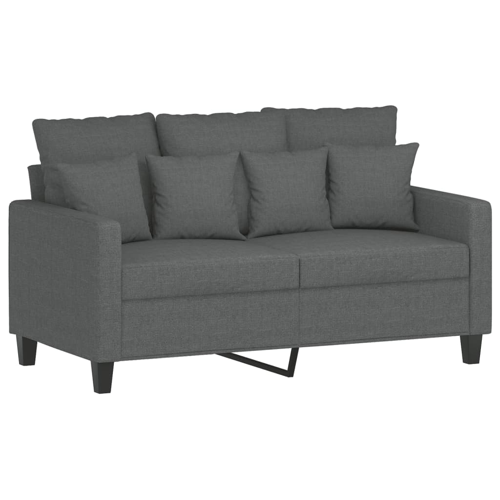 8721012139862_a_en_hd_1 vidaXL 2-Seater Sofa Dark Grey 120 cm Fabric - Image 2
