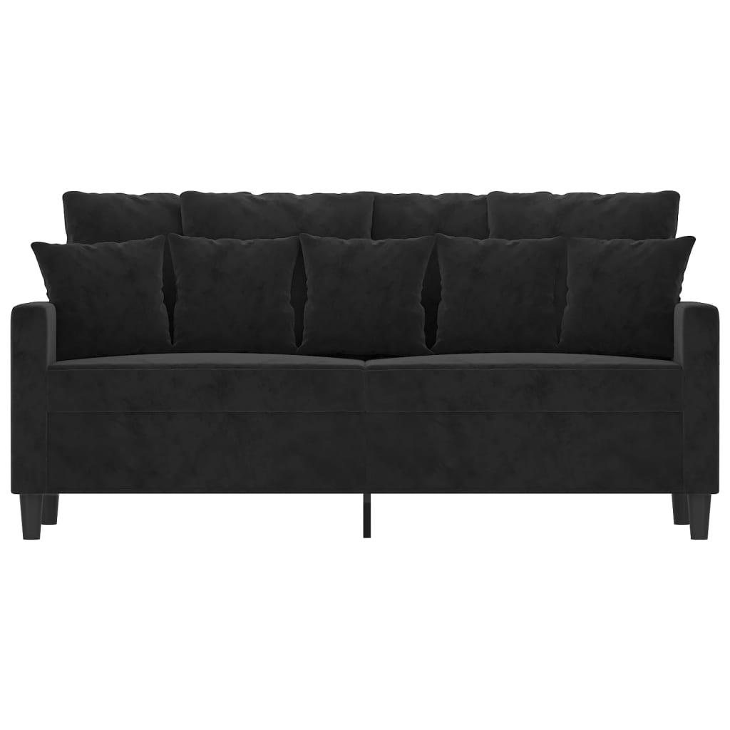 8721012140349_g_en_hd_1 vidaXL 2-Seater Sofa Black 140 cm Velvet - Image 3