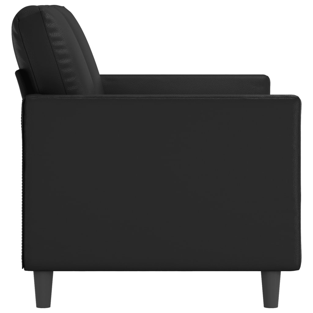 8721012140547_g_en_hd_2 vidaXL 2-Seater Sofa Black 120 cm Faux Leather - Image 4