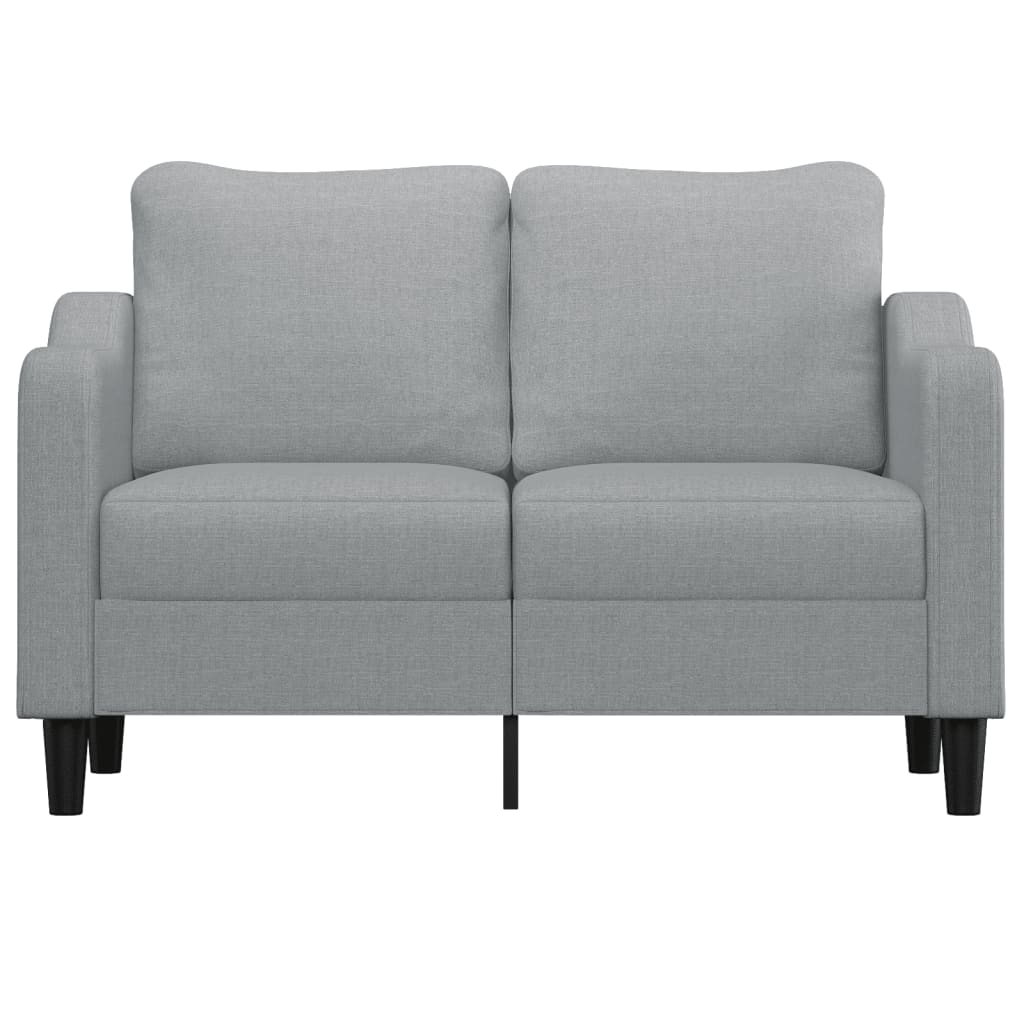 8721012140776_g_en_hd_1 vidaXL 2-Seater Sofa Light Grey 120 cm Fabric - Image 3