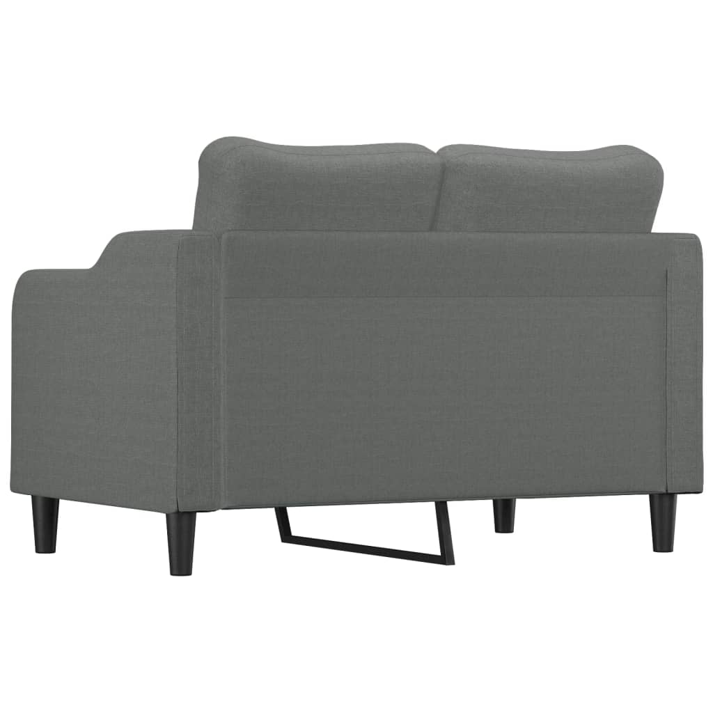 8721012140783_g_en_hd_3 vidaXL 2-Seater Sofa Dark Grey 120 cm Fabric - Image 5