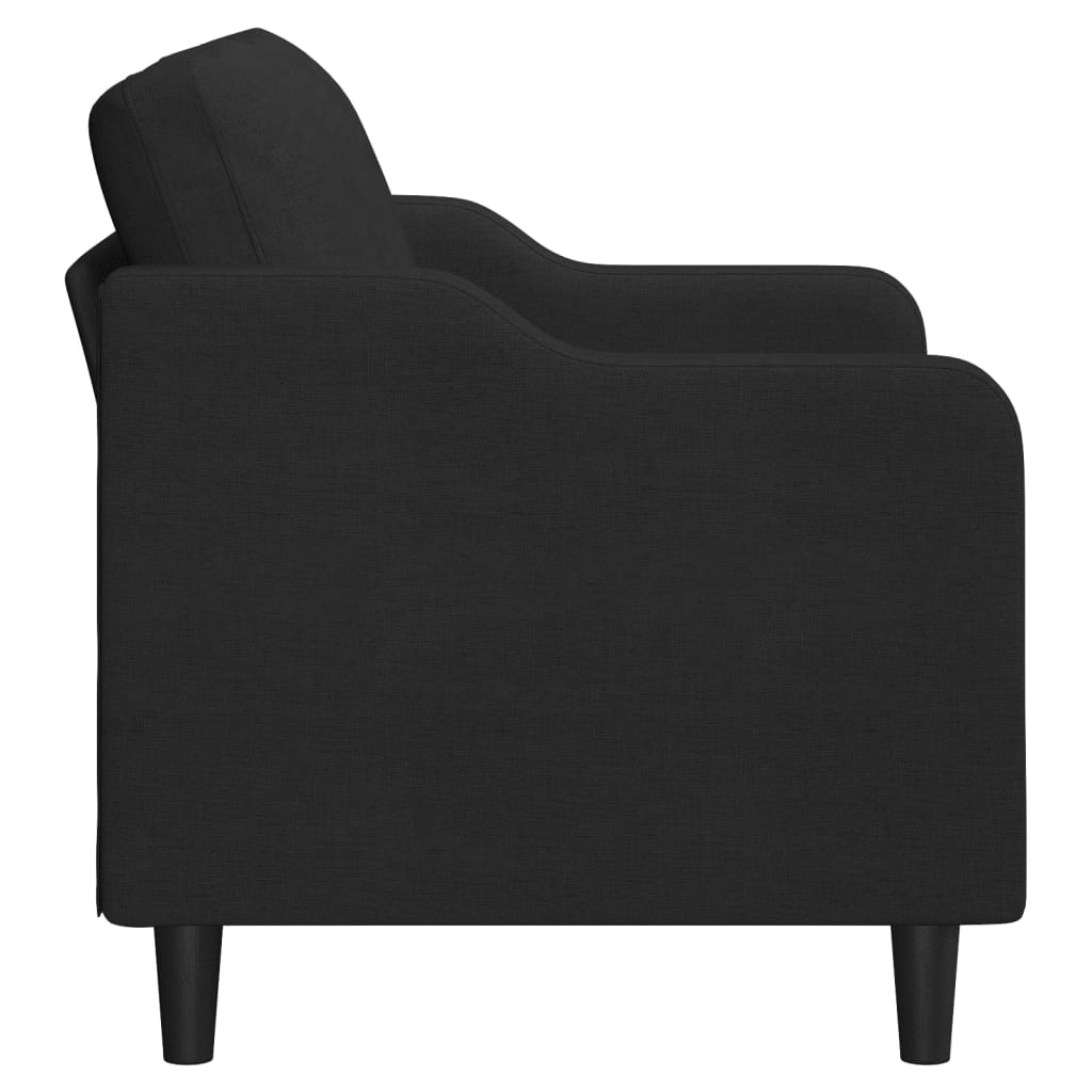8721012140813_g_en_hd_2 vidaXL 2-Seater Sofa Black 120 cm Fabric - Image 4