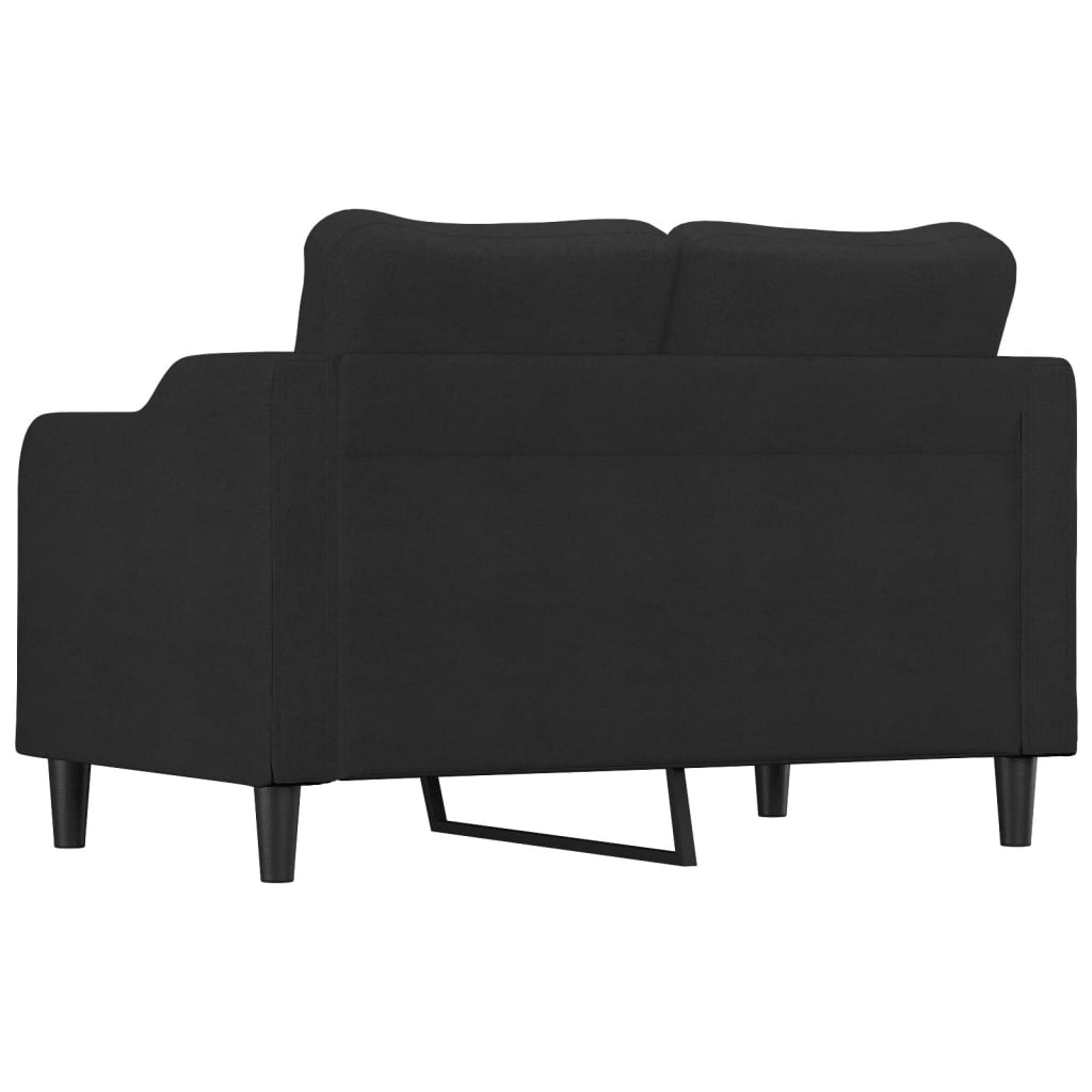 8721012140813_g_en_hd_3 vidaXL 2-Seater Sofa Black 120 cm Fabric - Image 5